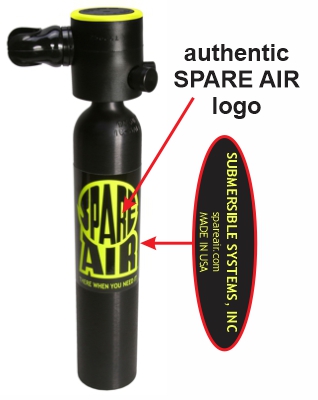 The Original Spare Air with Authentic Logo