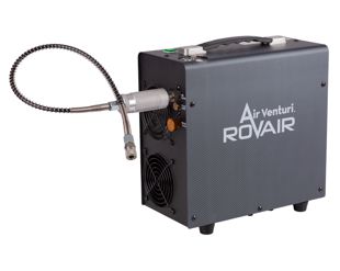 Nomad III Portable Breathing Air Compressor Refilling a Spare Air