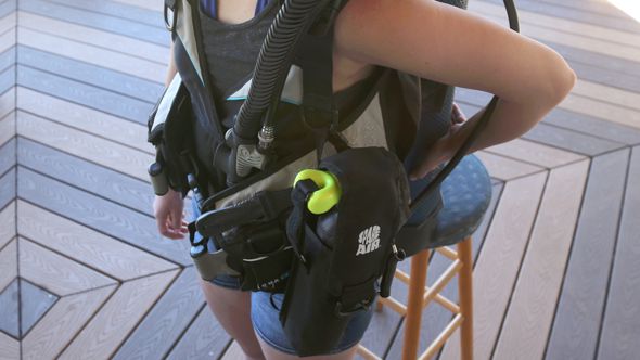 Spare Air 600 D Ring to D Ring Shoulder Mount