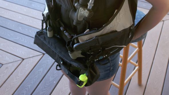 Spare Air 600 D Ring to D Ring Waist Mount